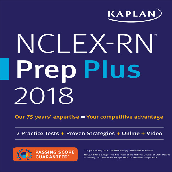 کتاب NCLEX Prep Plus اثر Kaplan Test Prep انتشارات Kaplan