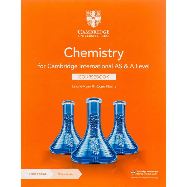 کتاب Cambridge International AS & A Level Chemistry Coursebook اثر Lawrie Ryan انتشارات دانشگاه کمبریج