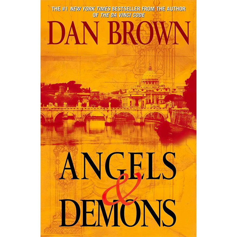 کتاب Angels & Demons اثر Dan Brown انتشارات Atria Books