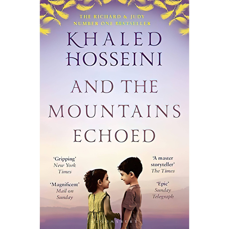 کتاب AND THE MOUNTAINS ECHOED اثر Khaled Hosseini انتشارات BLOOMSBURY
