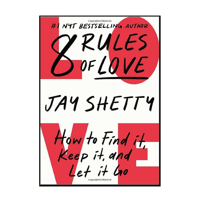کتاب 8 RULES OF LOVE BY JAY اثر Jay Shetty انتشارات Simon and Schuster