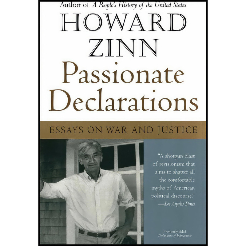کتاب Passionate Declarations اثر Howard Zinn انتشارات Harper Perennial