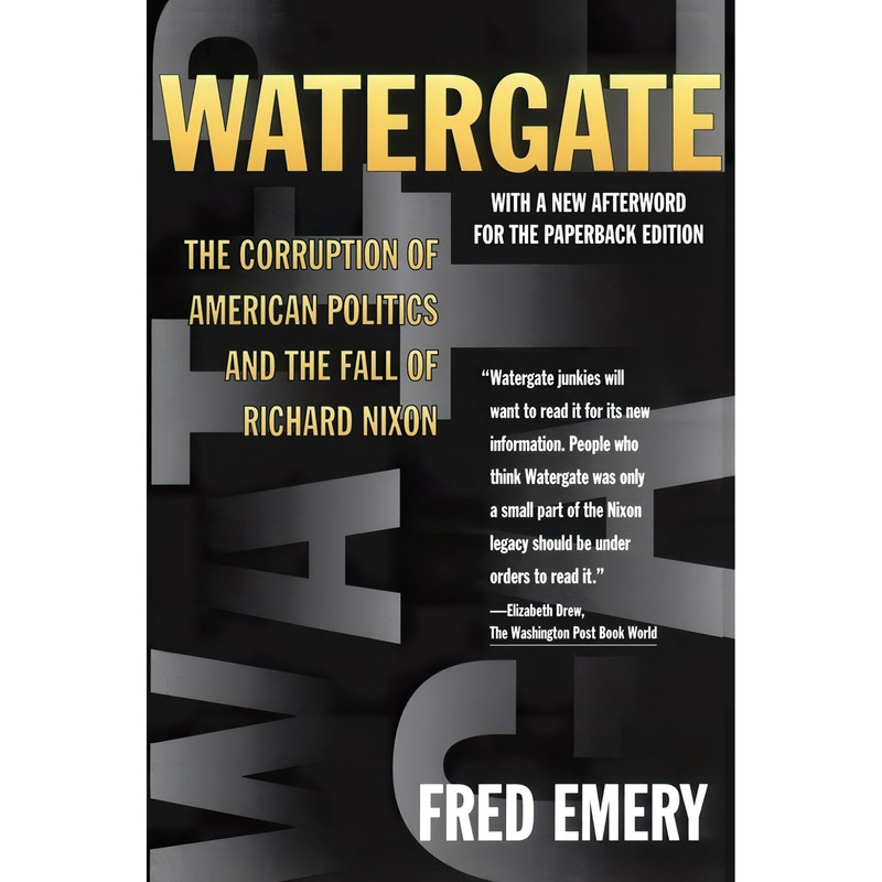 کتاب Watergate اثر Fred Emery انتشارات Touchstone