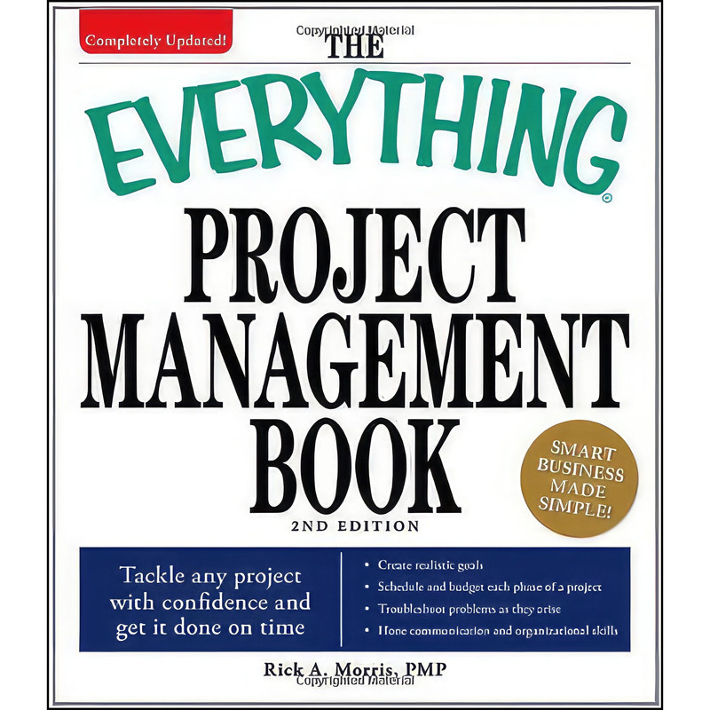 کتاب The Everything Project Management Book اثر Rick A. Morris انتشارات Everything