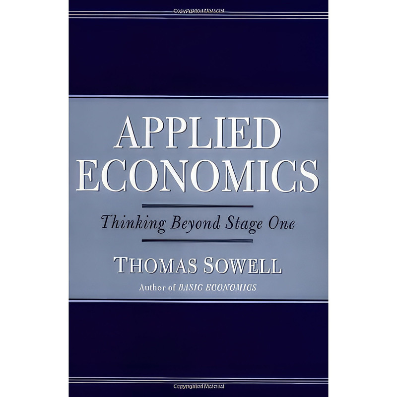 کتاب Applied Economics اثر Thomas Sowell انتشارات VIVA BOOKS PRIVATE LIMITED