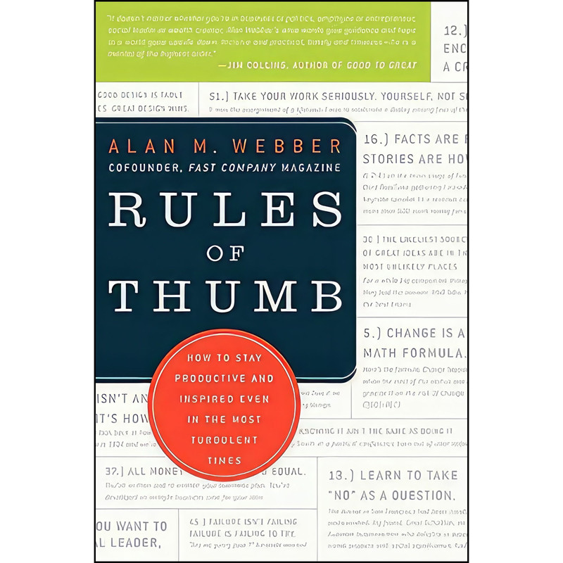 کتاب Rules of Thumb اثر Alan Webber انتشارات Harper Business
