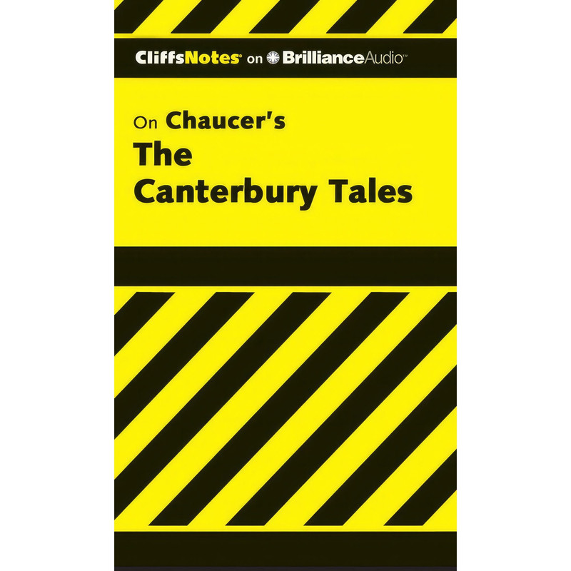 کتاب The Canterbury Tales اثر James L. Roberts Ph.D. and Ellen Grafton انتشارات CliffsNotes on Brilliance