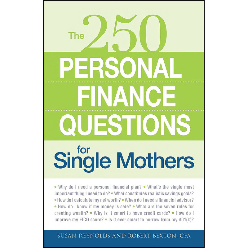 کتاب 250 Personal Finance Questions for Single Mothers اثر Susan Reynolds انتشارات Adams Media