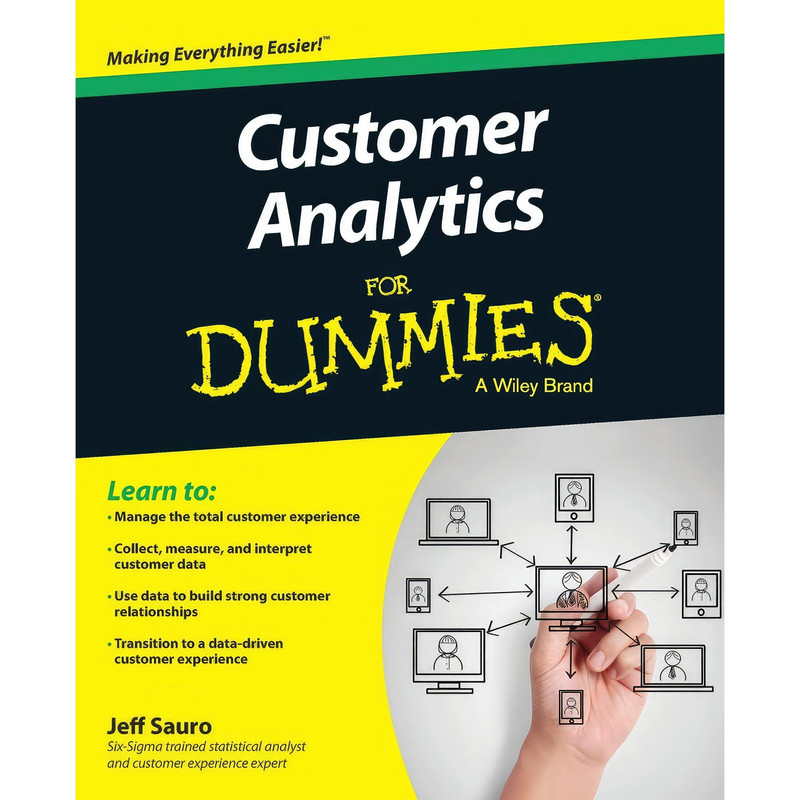 کتاب Customer Analytics For Dummies اثر Jeff Sauro انتشارات For Dummies