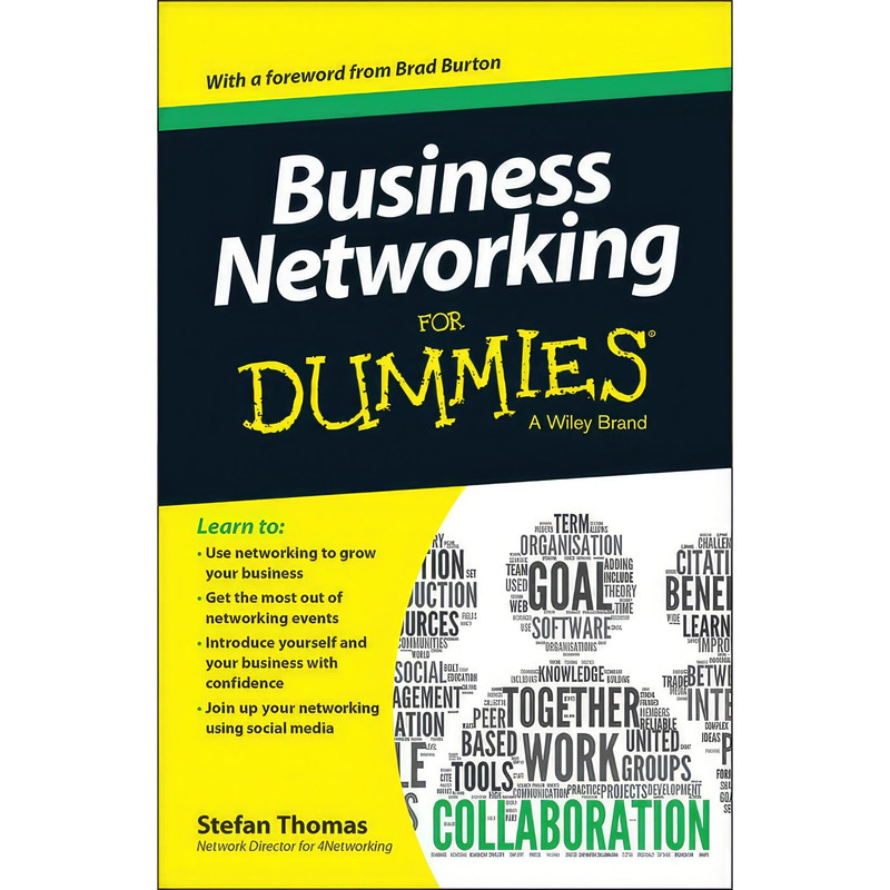 کتاب Business Networking For Dummies اثر Stefan Thomas انتشارات For Dummies
