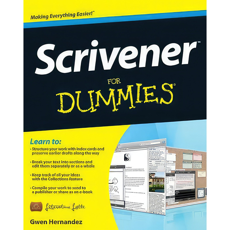 کتاب Scrivener For Dummies اثر Gwen Hernandez انتشارات For Dummies