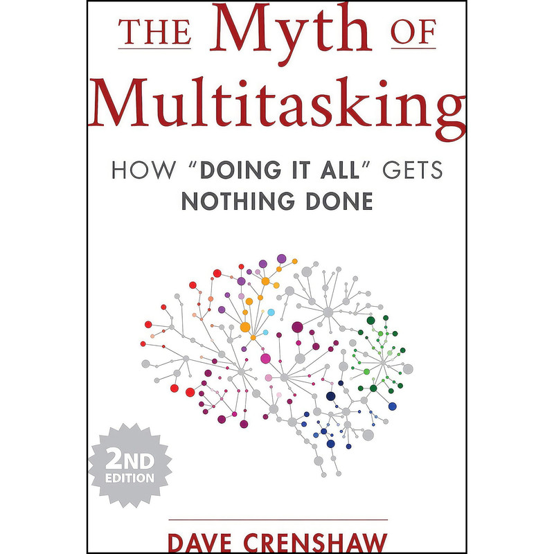 کتاب The Myth of Multitasking اثر Dave Crenshaw انتشارات Mango