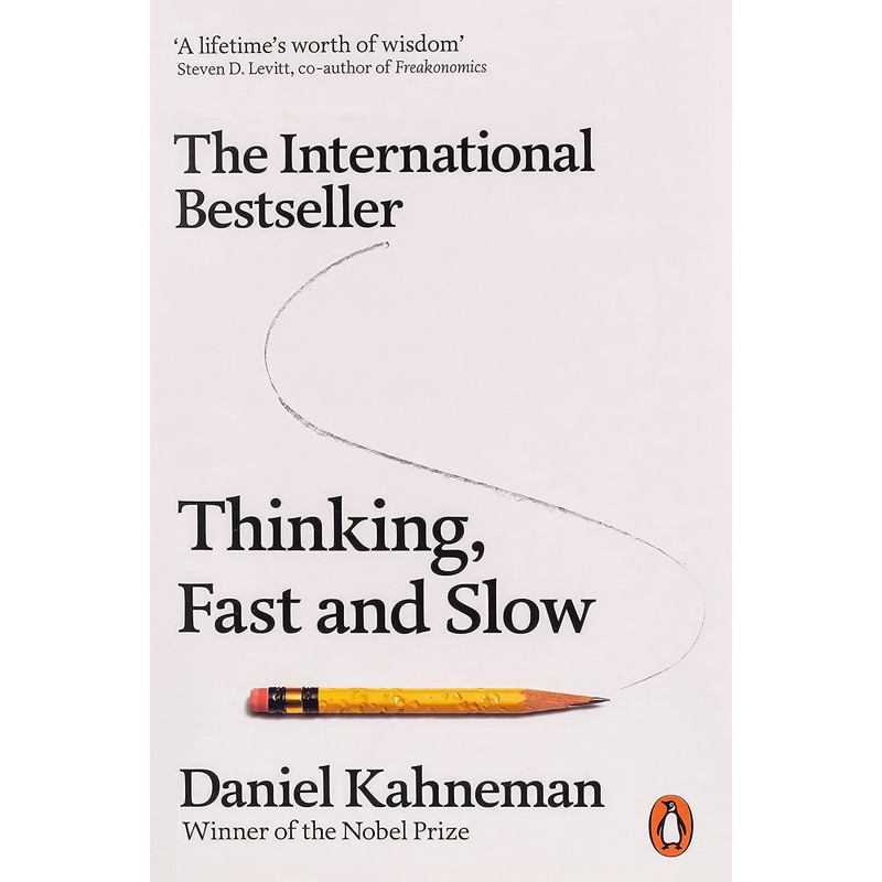 کتاب THINKING, FAST AND SLOW اثر Daniel Kahneman انتشارات PENGUIN
