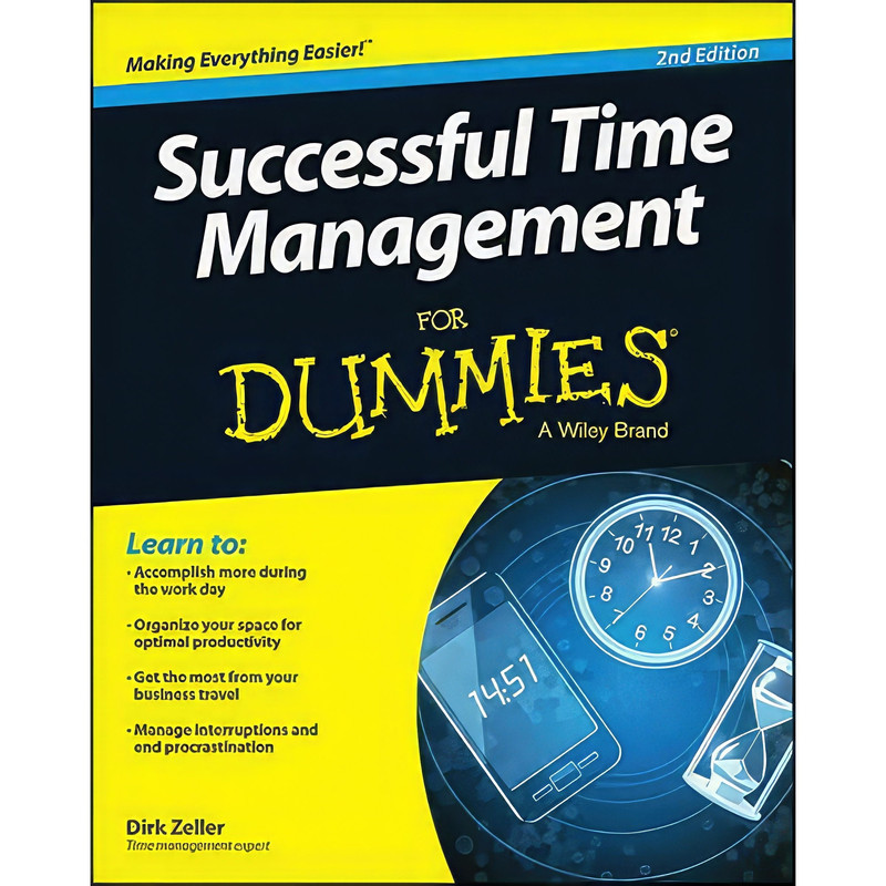 کتاب Successful Time Management For Dummies اثر Dirk Zeller انتشارات For Dummies