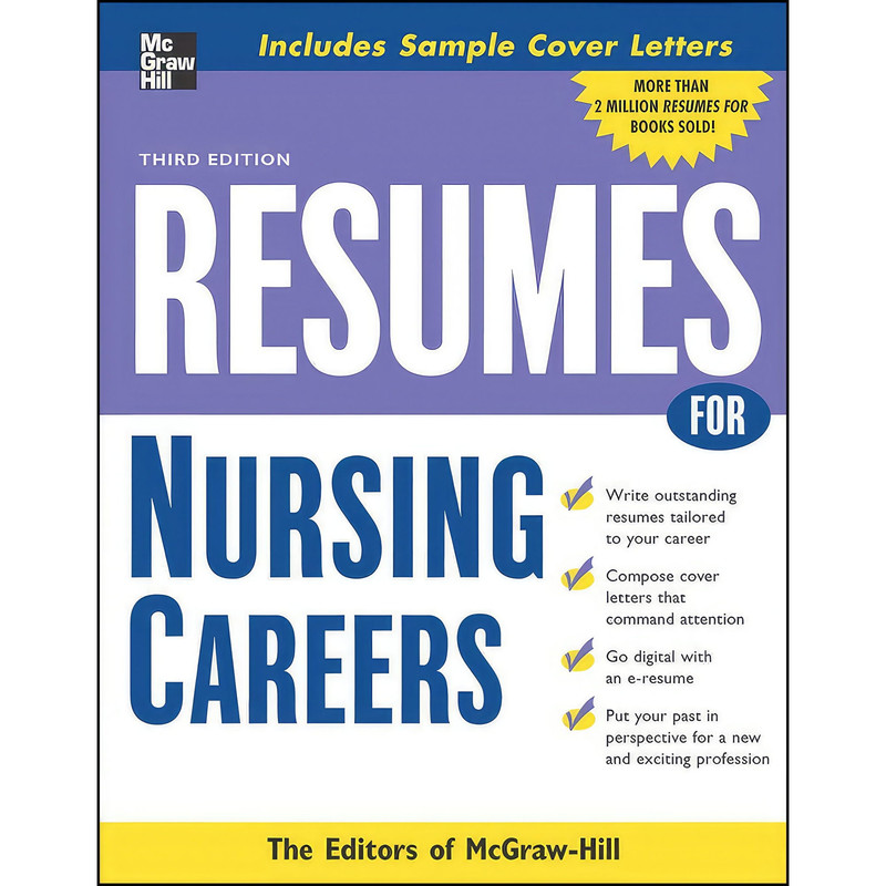 کتاب Resumes for Nursing Careers  اثر McGraw Hill انتشارات McGraw Hill