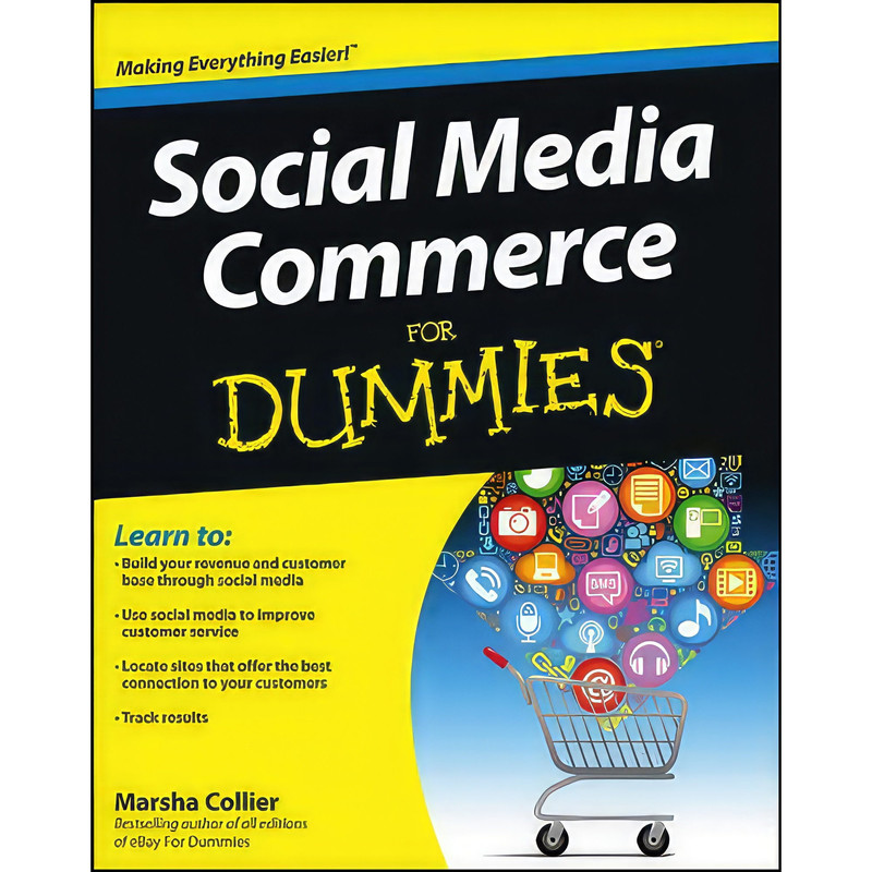 کتاب Social Media Commerce For Dummies اثر Marsha Collier انتشارات For Dummies