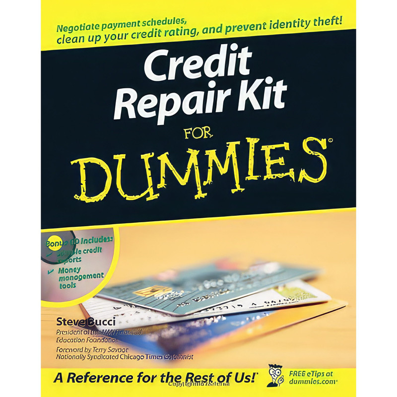 کتاب Credit Repair Kit For Dummies اثر Stephen R. Bucci and Terry Savage انتشارات For Dummies