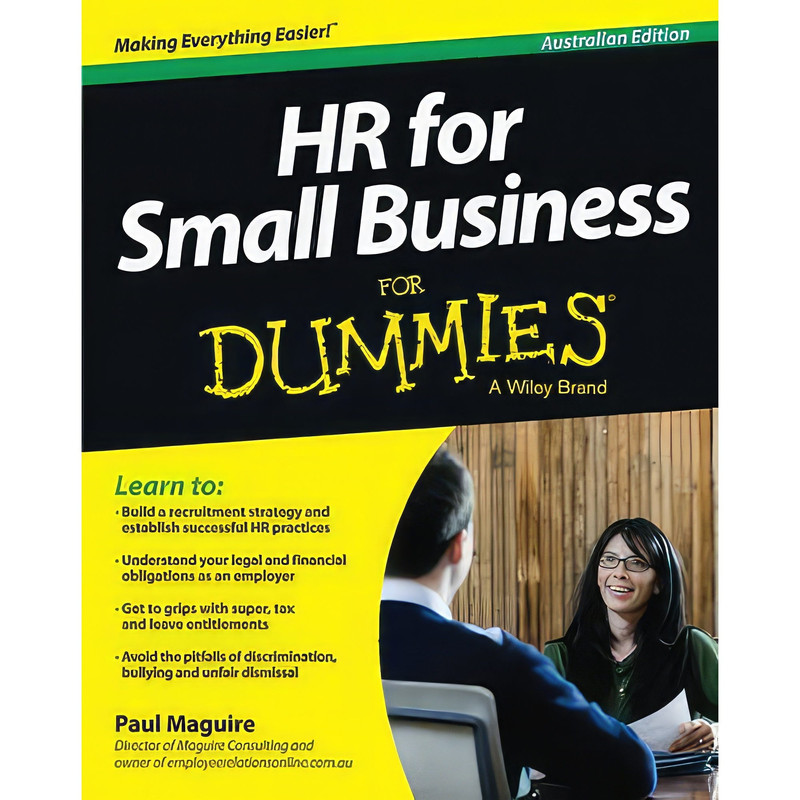 کتاب HR For Small Business For Dummies - Australia اثر Paul Maguire انتشارات For Dummies