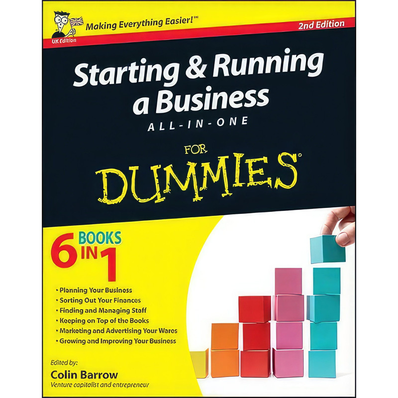 کتاب Starting and Running a Business All-in-One For Dummies اثر Colin Barrow انتشارات For Dummies
