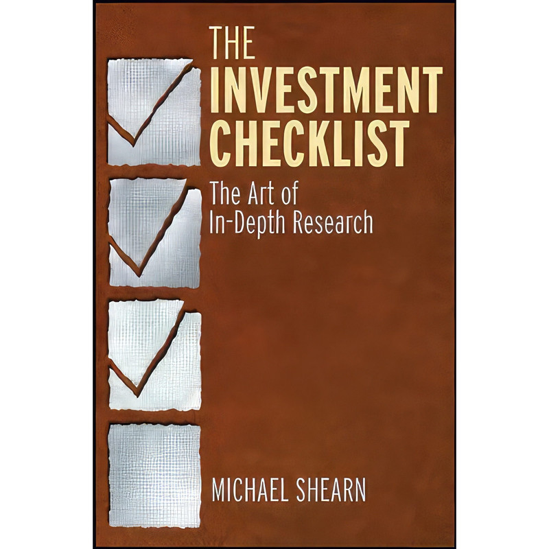 کتاب The Investment Checklist اثر Michael Shearn انتشارات Wiley