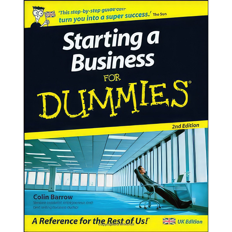 کتاب Starting a Business For Dummies by Colin Barrow  اثر Colin Barrow انتشارات For Dummies
