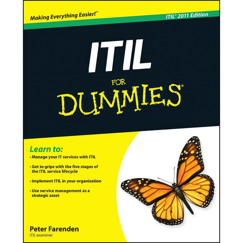 کتاب ITIL For Dummies, 2011 Edition اثر Peter Farenden انتشارات For Dummies