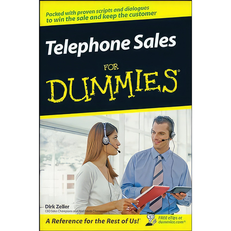 کتاب Telephone Sales For Dummies اثر Dirk Zeller انتشارات For Dummies
