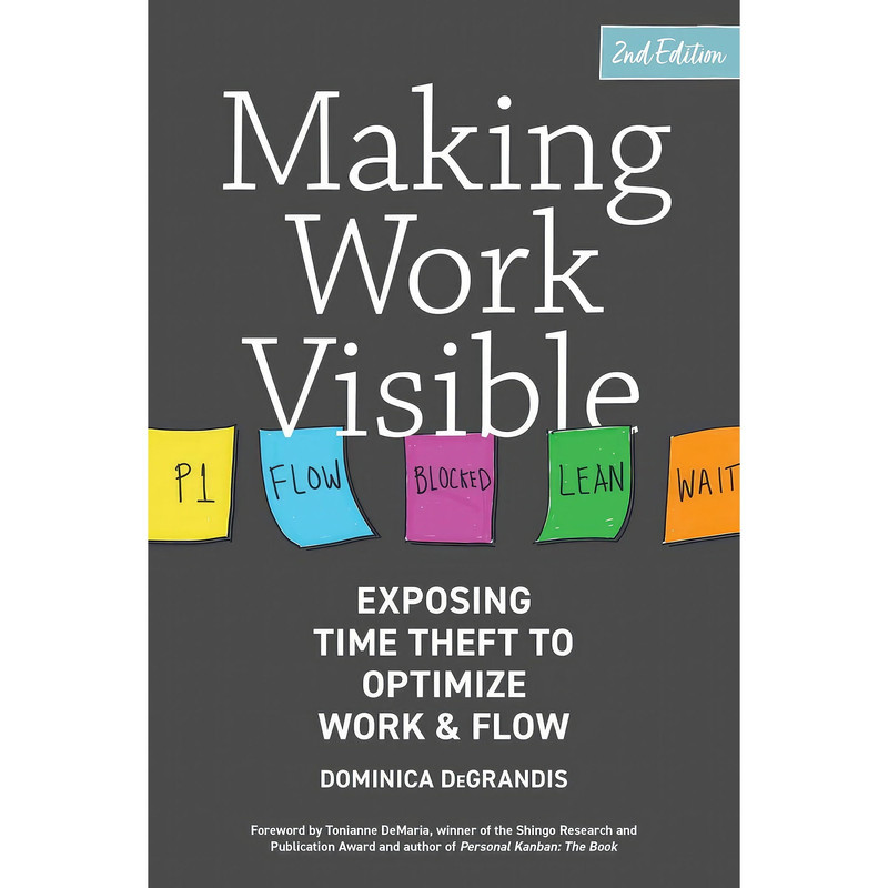 کتاب Making Work Visible اثر Dominica Degrandis انتشارات IT Revolution Press