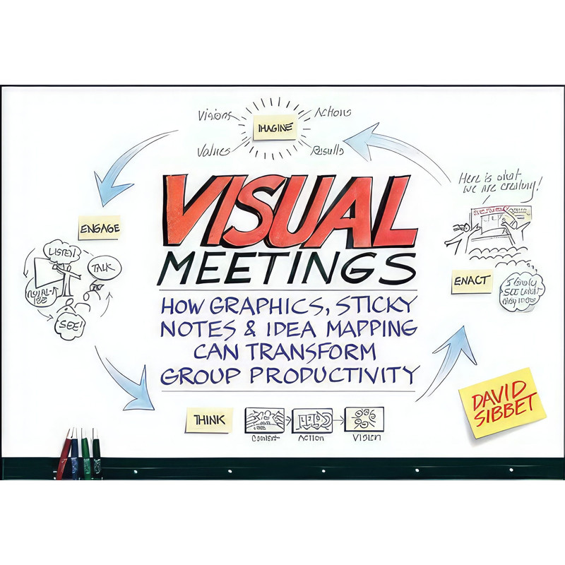 کتاب Visual Meetings اثر David Sibbet انتشارات Wiley