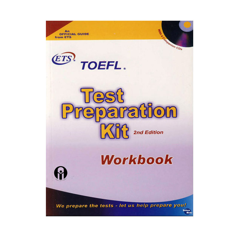 کتاب TOEFL test preparation kit 2nd edition اثر جمعی از نویسندگان انتشارات الوندپویان