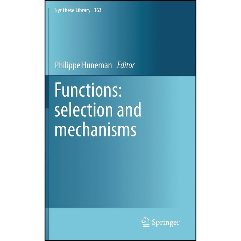 کتاب Functions اثر Philippe Huneman انتشارات Springer