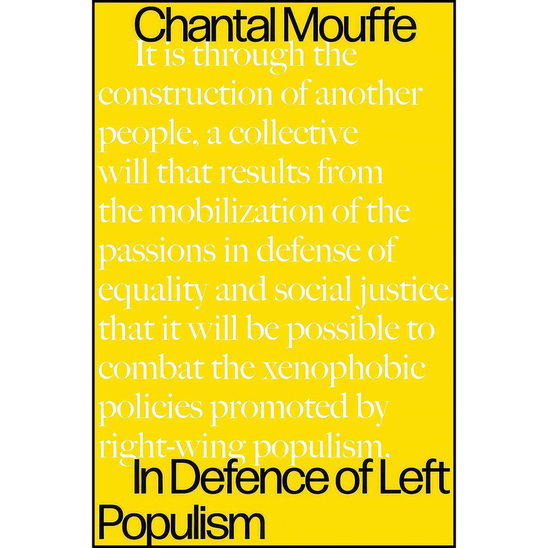 کتاب For a Left Populism اثر Chantal Mouffe انتشارات Verso