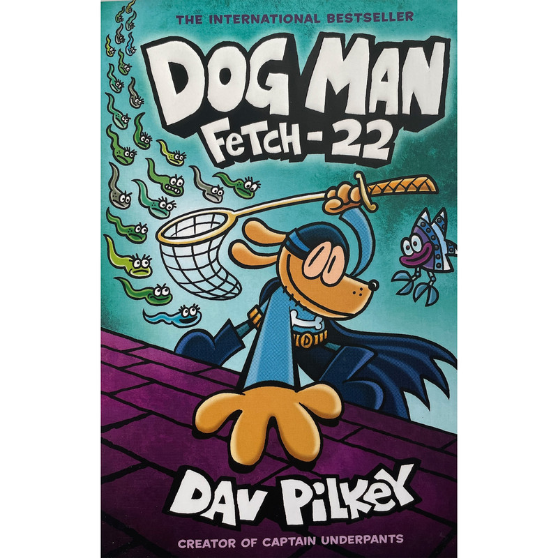 کتاب  8 Dog Man اثر Dav Pilkey انتشارات معيار علم