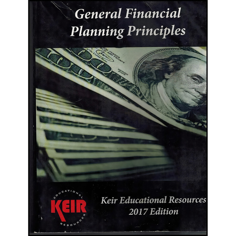 کتاب General Principles of Financial Planning 2017 اثر جمعی از نویسندگان انتشارات Keir Educational Resources