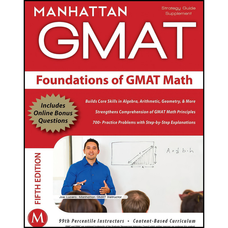 کتاب Foundations of GMAT Math, 5th Edition  اثر Manhattan Prep and Manhattan Prep انتشارات Manhattan Prep Publishing