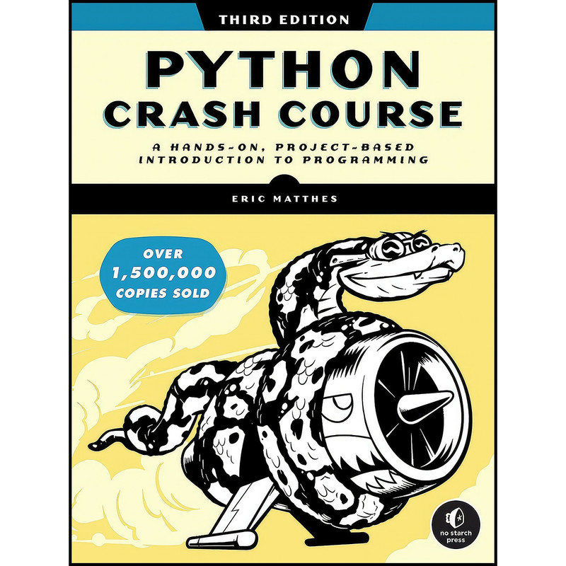 کتاب Python Crash Course, 3rd Edition اثر Eric Matthes انتشارات No Starch Press