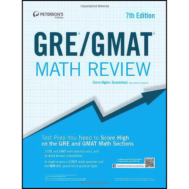 کتاب GRE/GMAT Math Review  اثر Peterson s انتشارات Petersons