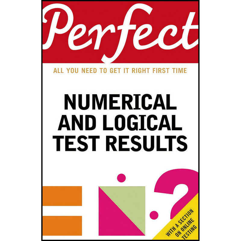 کتاب Perfect Numerical and Logical Test Results  اثر Joanna Moutafi and Marianna Moutafi انتشارات Random House UK