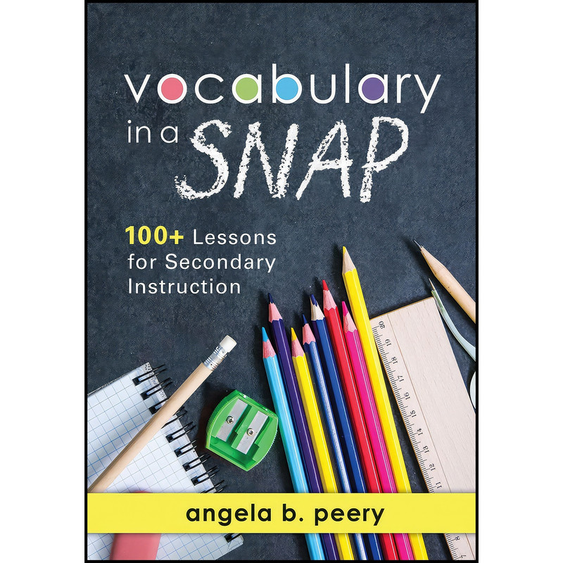 کتاب Vocabulary in a SNAP اثر Angela B. Peery انتشارات Solution Tree Press