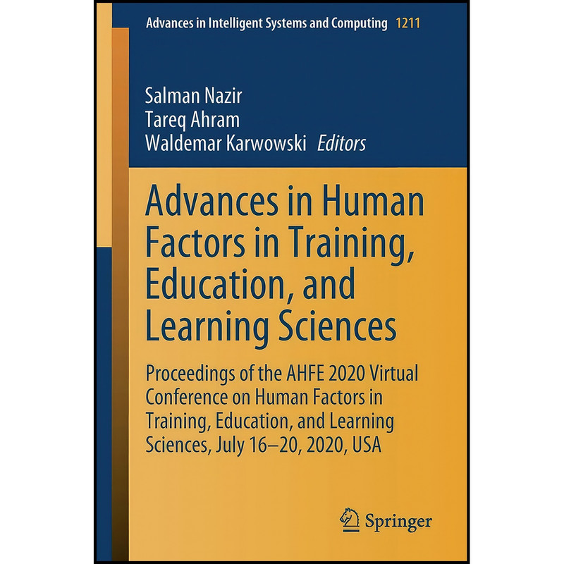 کتاب Advances in Human Factors in Training, Education, and Learning Sciences  اثر جمعي از نويسندگان انتشارات بله
