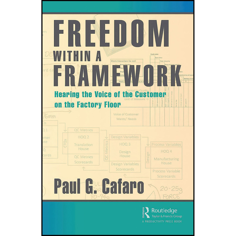 کتاب Freedom Within a Framework اثر Paul Cafaro انتشارات Productivity Press
