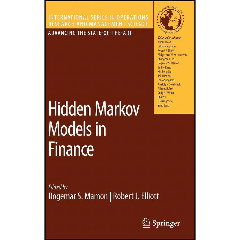 کتاب Hidden Markov Models in Finance  اثر جمعي از نويسندگان انتشارات Springer