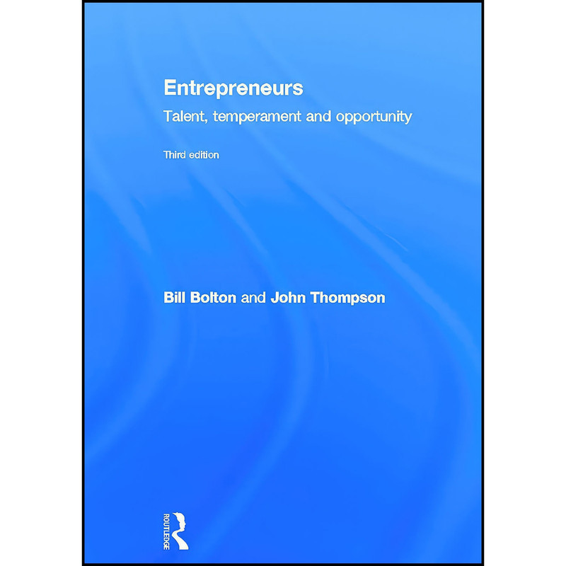 کتاب Entrepreneurs اثر John Thompson and Bill Bolton انتشارات Routledge