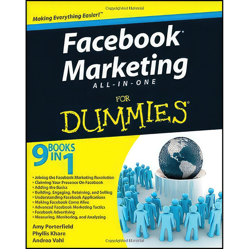 کتاب Facebook Marketing All-in-One For Dummies اثر جمعي از نويسندگان انتشارات For Dummies