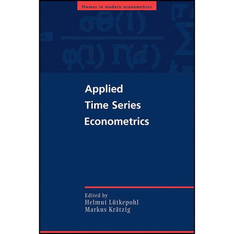 کتاب Applied Time Series Econometrics اثر جمعي از نويسندگان انتشارات Cambridge University Press