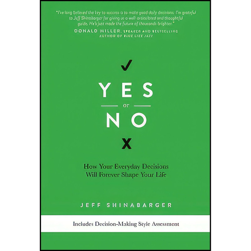 کتاب Yes or No اثر Jeff Shinabarger انتشارات David C Cook