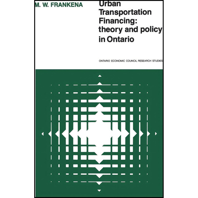کتاب Urban Transportation Financing اثر Mark W. Frankena انتشارات بله