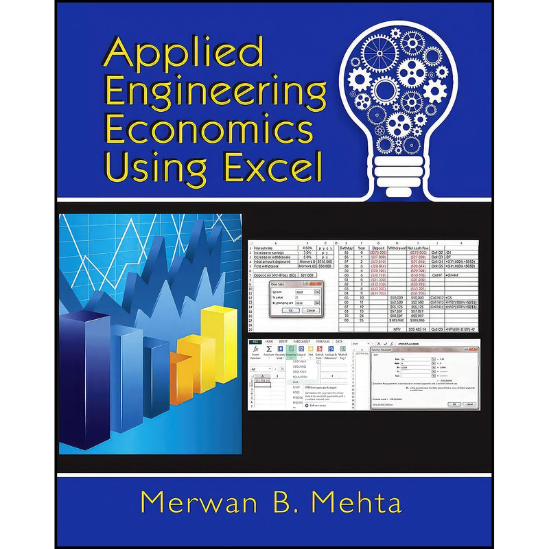 کتاب Applied Engineering Economics Using Excel  اثر Merwan Mehta انتشارات Industrial Press  Inc.