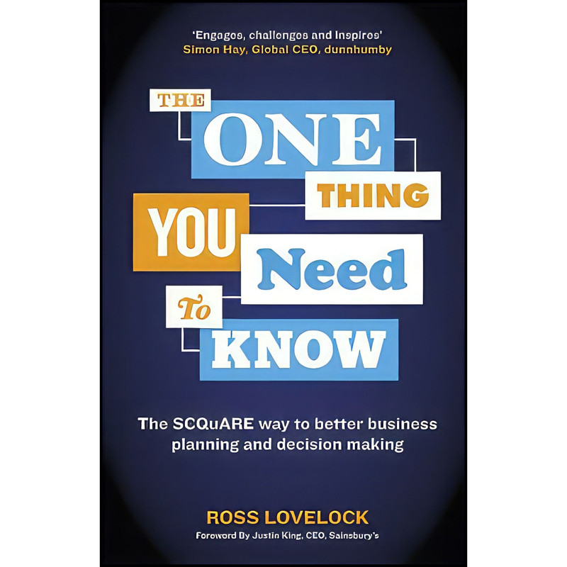 کتاب The One Thing You Need to Know اثر Ross Lovelock انتشارات Wiley
