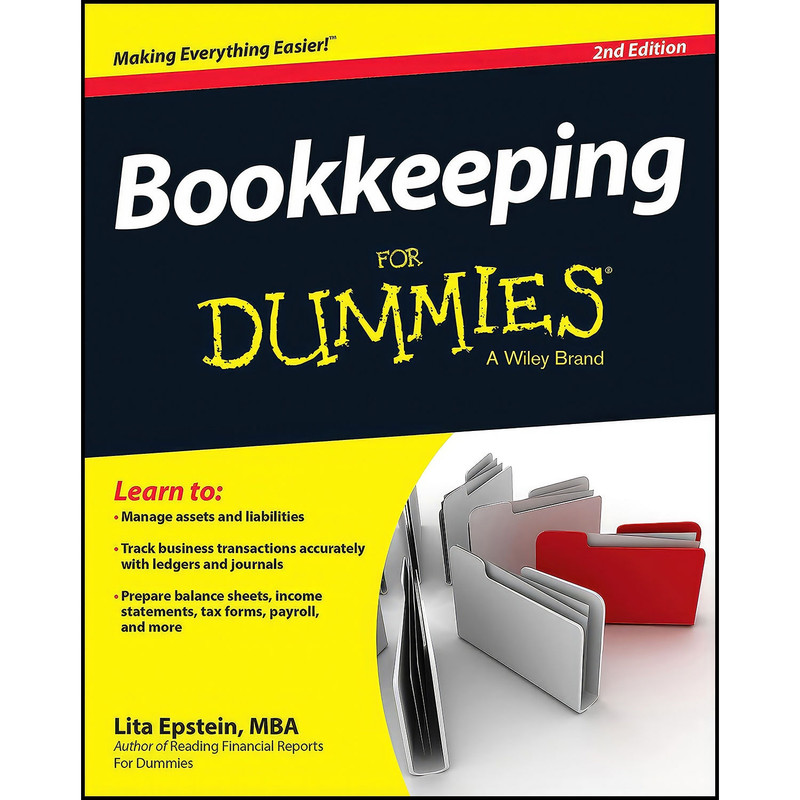 کتاب Bookkeeping For Dummies  اثر Lita Epstein انتشارات For Dummies